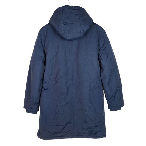 New Wesc Navy Blue Zip Winter Warm Full Unisex Parka Jacket Men M / L Women $265 - Picture 6 of 14